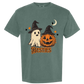 Halloween Besties - Comfort Colors - Heavyweight Unisex Tee - Greens