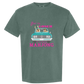 Get in Loser We're Playing Mahjong - Comfort Colors - Heavyweight Unisex Tee - Greens