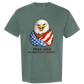 Free Bird An American Legend - Comfort Colors - Heavyweight Unisex Tee - Greens