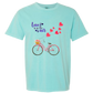 Love is in The Air - Comfort Colors - Heavyweight Unisex Tee - Greens