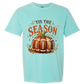 'Tis Football Season - Comfort Colors - Heavyweight Unisex Tee - Greens