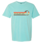 On Island Time - Comfort Colors - Heavyweight Unisex Tee - Greens