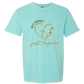 Not Perfect Just Forgiven - Comfort Colors - Heavyweight Unisex Tee - Greens