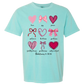 Galatians 5 - Valentines - Comfort Colors - Heavyweight Unisex Tee - Greens