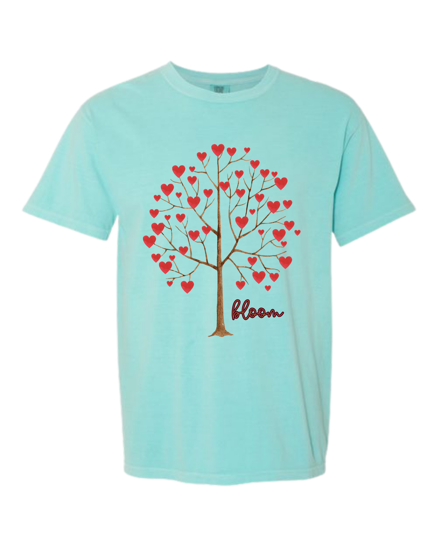 Bloom - Comfort Colors - Heavyweight Unisex Tee - Greens