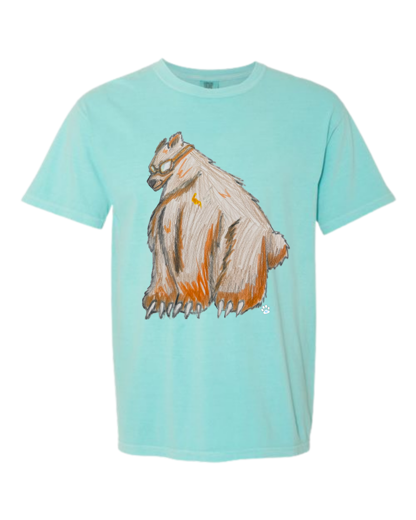 Muscle Bear - Comfort Colors - Heavyweight Unisex Tee - Greens