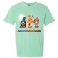Happy HalloThanksMas Gnomes - Comfort Colors - Heavyweight Unisex Tee - Greens