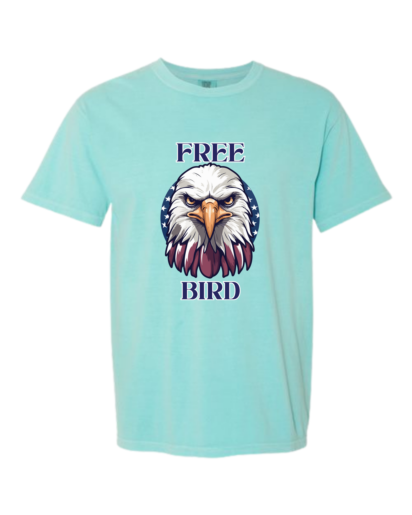 Free Bird - Comfort Colors - Heavyweight Unisex Tee - Greens