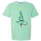 Jesus Tree - Comfort Colors - Heavyweight Unisex Tee - Greens