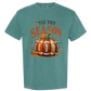 'Tis Football Season - Comfort Colors - Heavyweight Unisex Tee - Greens