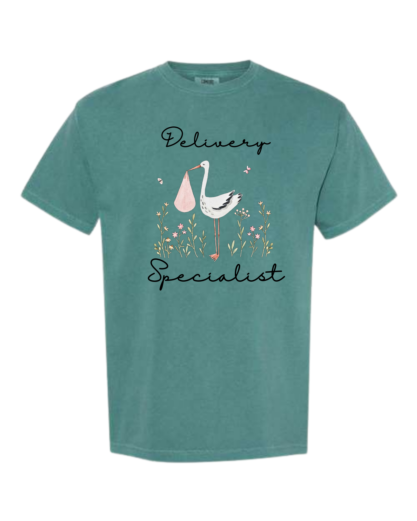 Delivery Specialist - Comfort Colors - Heavyweight Unisex Tee - Greens