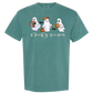 S'book'y season - Comfort Colors - Heavyweight Unisex Tee - Greens