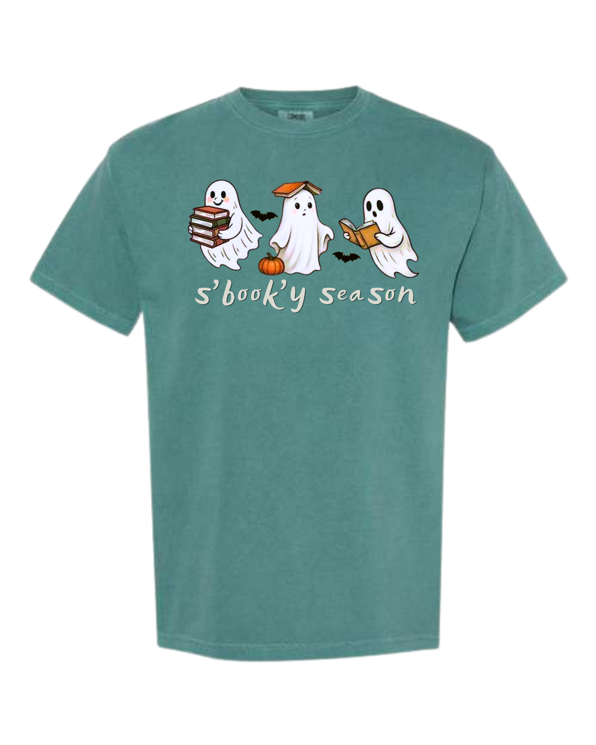 S'book'y season - Comfort Colors - Heavyweight Unisex Tee - Greens