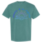 Sunsets & No Regrets - Comfort Colors - Heavyweight Unisex Tee - Greens