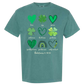 Galatians 5 - St Patrick's Day - Comfort Colors - Heavyweight Unisex Tee - Greens