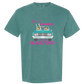 Get in Loser We're Playing Mahjong - Comfort Colors - Heavyweight Unisex Tee - Greens