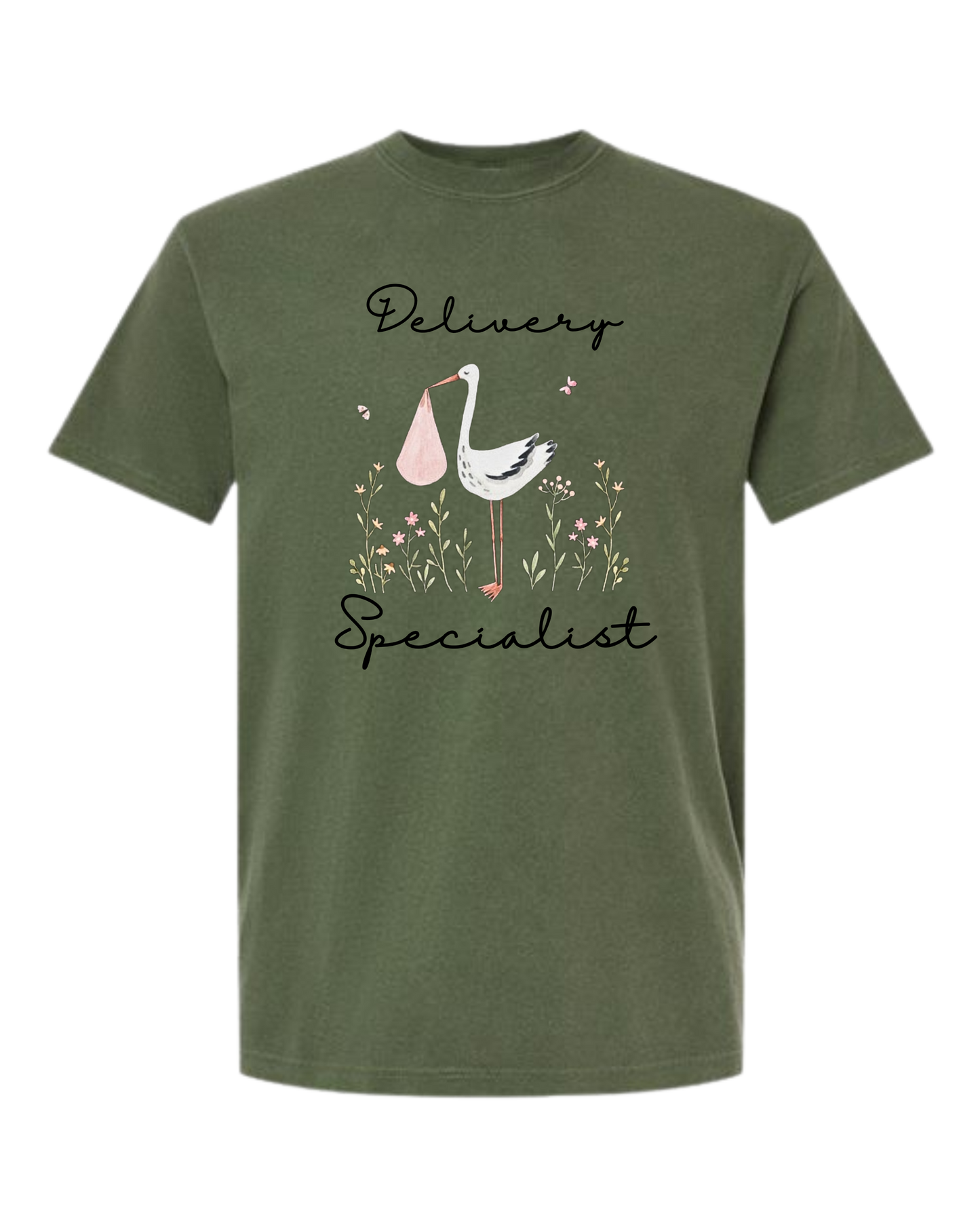 Delivery Specialist - Comfort Colors - Heavyweight Unisex Tee - Greens