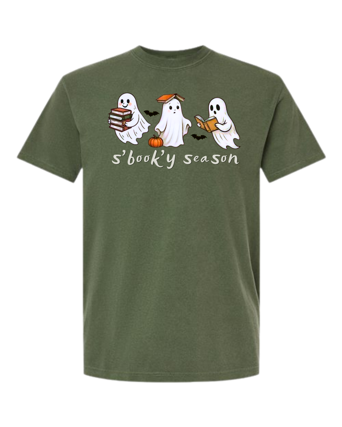 S'book'y season - Comfort Colors - Heavyweight Unisex Tee - Greens