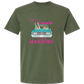 Get in Loser We're Playing Mahjong - Comfort Colors - Heavyweight Unisex Tee - Greens