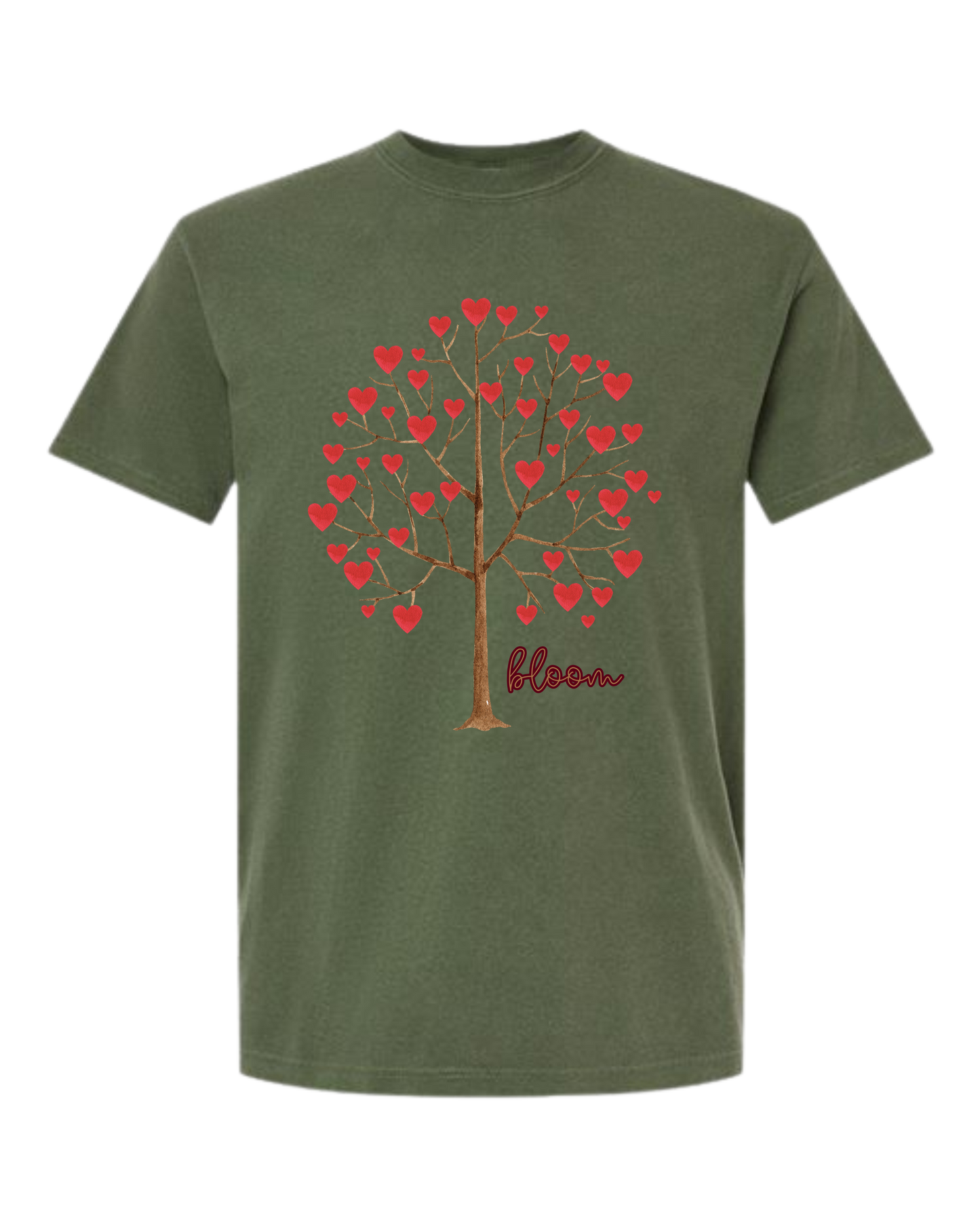 Bloom - Comfort Colors - Heavyweight Unisex Tee - Greens