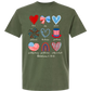 Galatians 5 - Patriotic - Comfort Colors - Heavyweight Unisex Tee - Greens