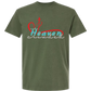 Make Heaven Crowded - Comfort Colors - Heavyweight Unisex Tee - Greens