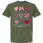 Galatians 5 - Valentines - Comfort Colors - Heavyweight Unisex Tee - Greens