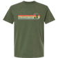 On Island Time - Comfort Colors - Heavyweight Unisex Tee - Greens
