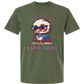 Lovin' Life as a Free Bird - Comfort Colors - Heavyweight Unisex Tee - Greens