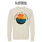VP - Sunsets & No Regrets - Sponge Fleece Raglan Sweatshirt - Greens, Neutrals