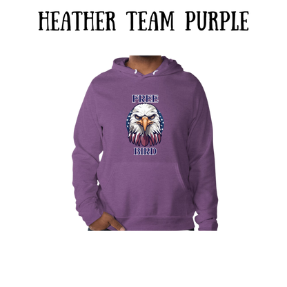 PP - Free Bird - Sponge Fleece Hoodie - Blues, Purples