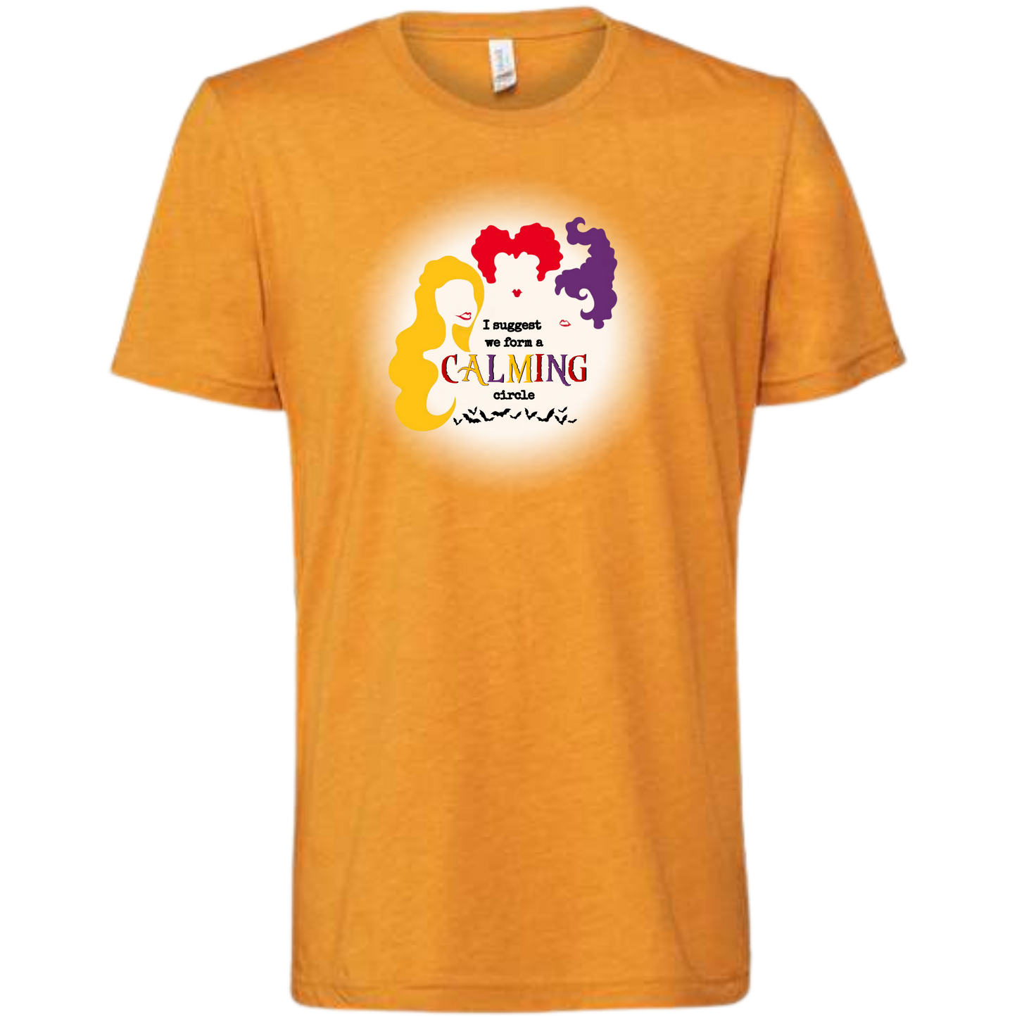 Calming Circle - Unisex Tee - Oranges