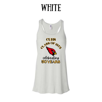 CUHS celebrating - Women's Flowy Racerback Tank