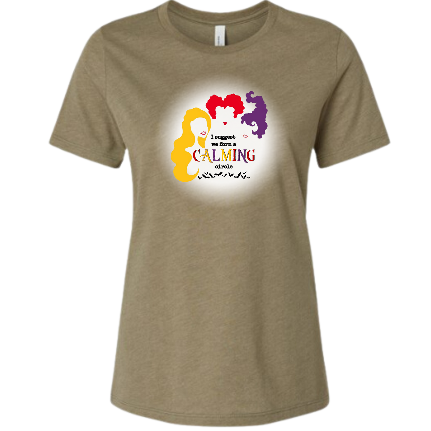 Calming Circle - Women's Relaxed Fit Tee - Assorted Colors