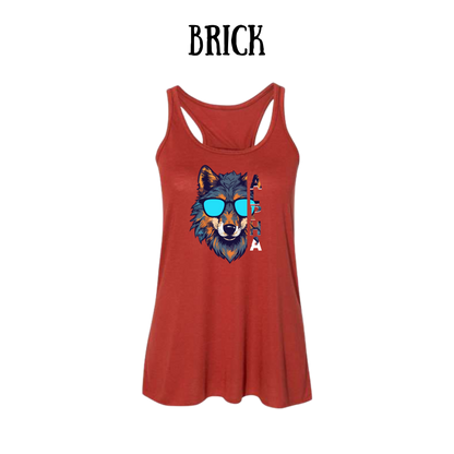 BP - Alpha - Women's Flowy Racerback Tank