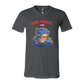 Red, White, And Blueberries - Bella+Canvas - Unisex V-Neck - Neutral Colors