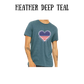PP - One Nation One Heart - Unisex Tee - Blues