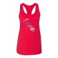 Loves Jesus & America too - Bella+Canvas - Women's Jersey Racerback Tank