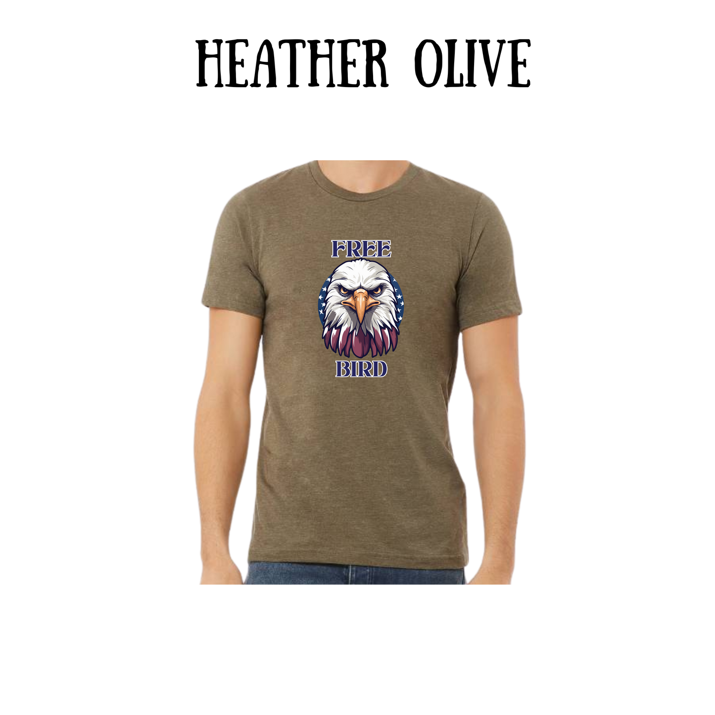 PP - Free Bird - Unisex Tee - Greens