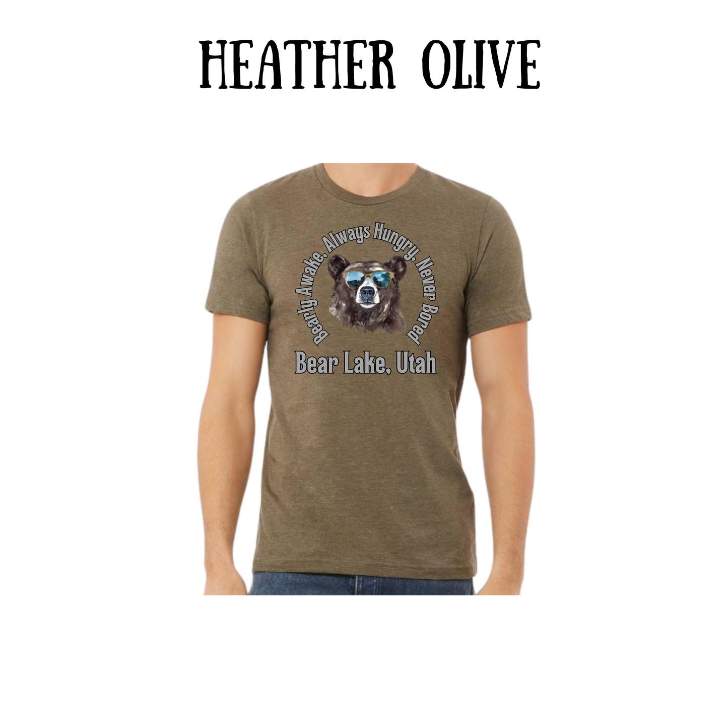 CP - Bear Lake Utah - Unisex Tee - Greens