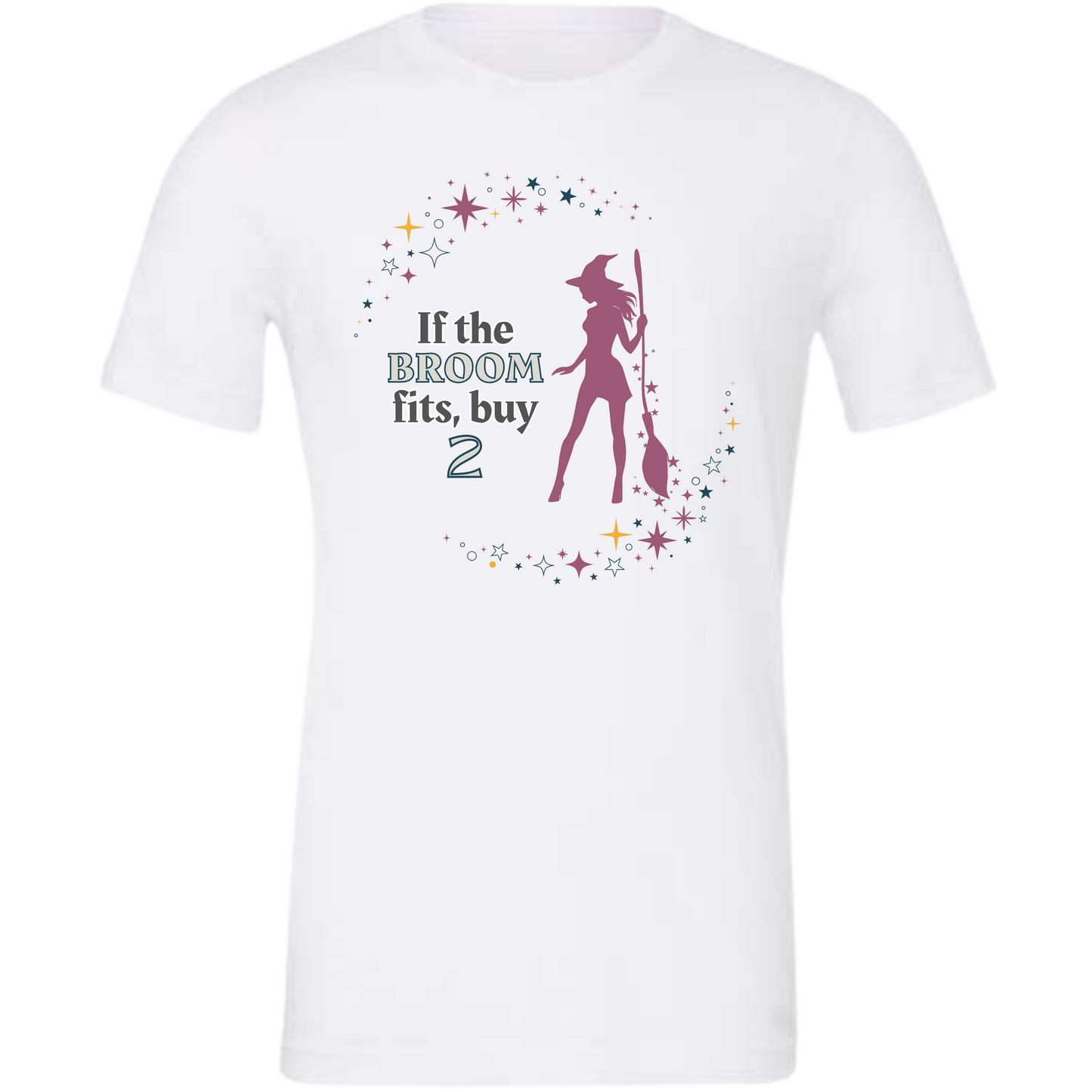 HP - If The Broom Fits - Unisex Tee - Neutrals