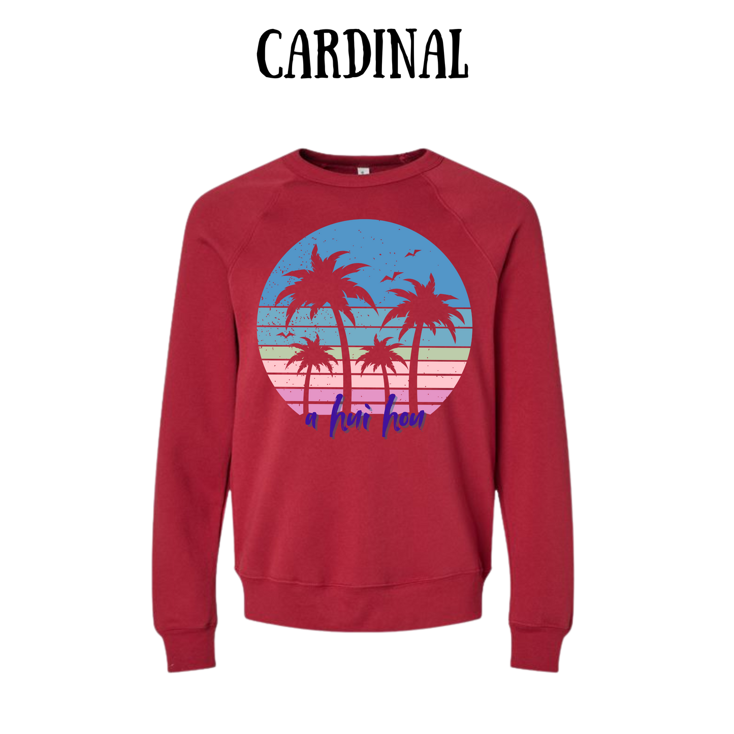 VP - A Hui Hou - Sponge Fleece Raglan Sweatshirt - Assorted Colors