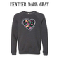 The World is a Better Place With YOU in it - Sponge Fleece Raglan Sweatshirt - Greens, Neutrals
