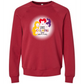 HP - Calming Circle - Sponge Fleece Raglan Sweatshirt - Assorted Colors