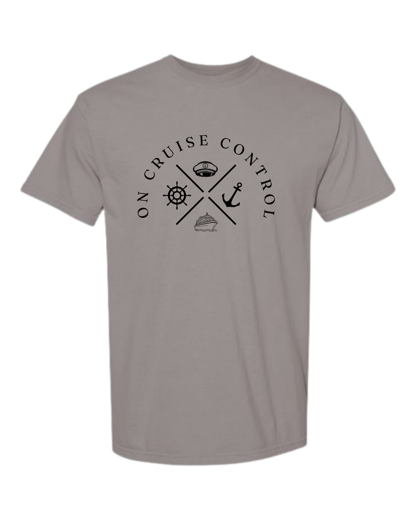 On Cruise Control - Comfort Colors - Heavyweight Unisex Tee - Neutral Colors