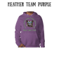 CP - Bear Lake Utah - Sponge Fleece Hoodie - Blues, Purples