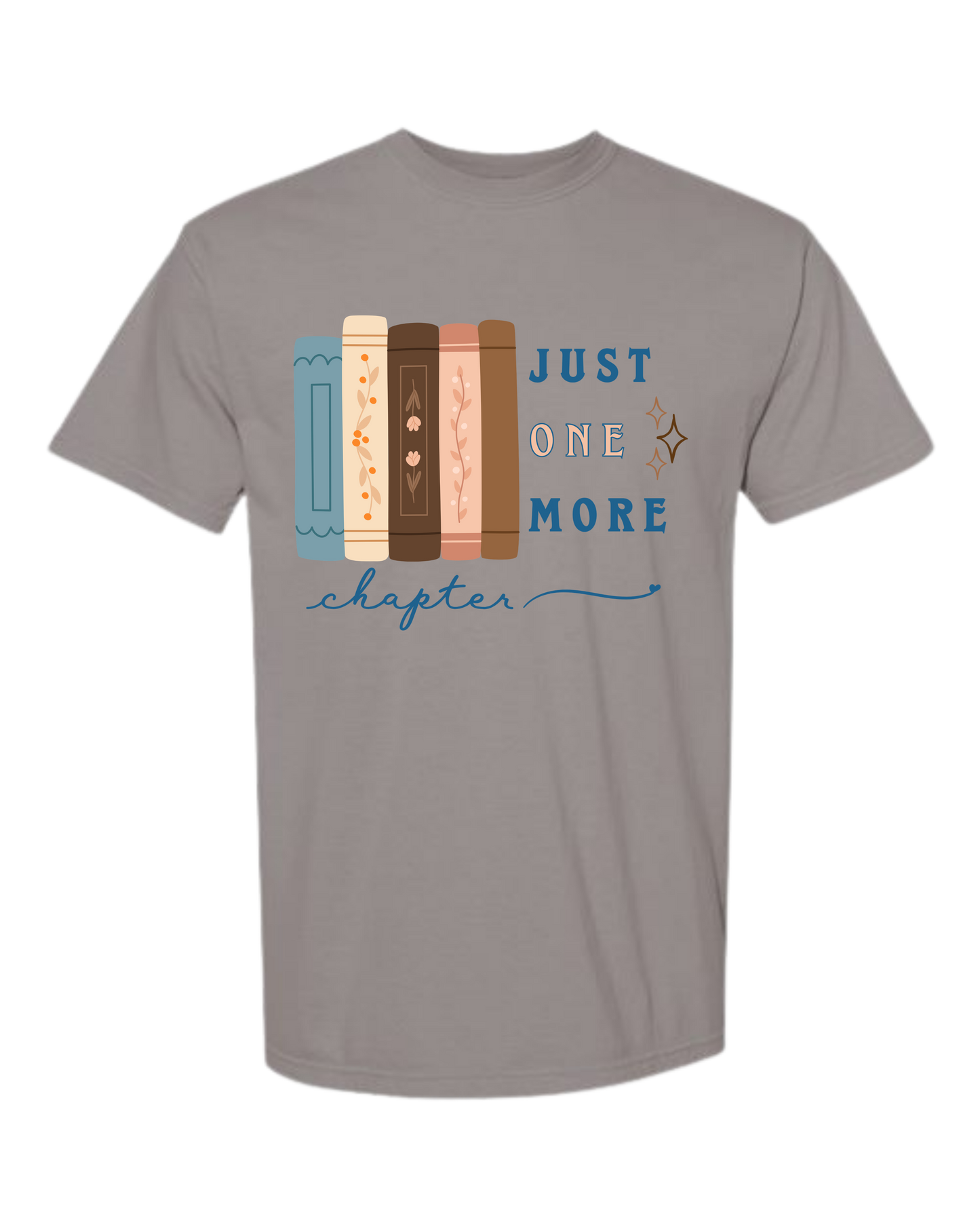 Just One More Chapter - Comfort Colors - Heavyweight Unisex Tee - Neutrals