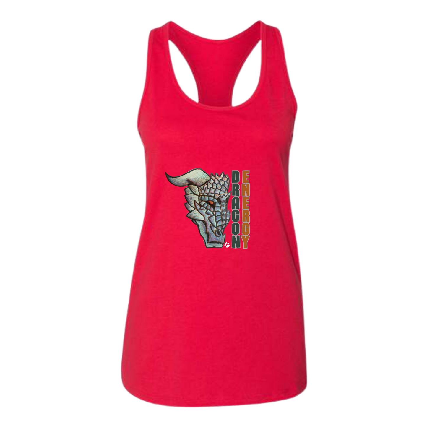 Dragon Energy - Bella+Canvas - Women's Jersey Racerback Tank