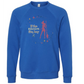 HP - If The Broom Fits - Sponge Fleece Raglan Sweatshirt - Blues, Purples