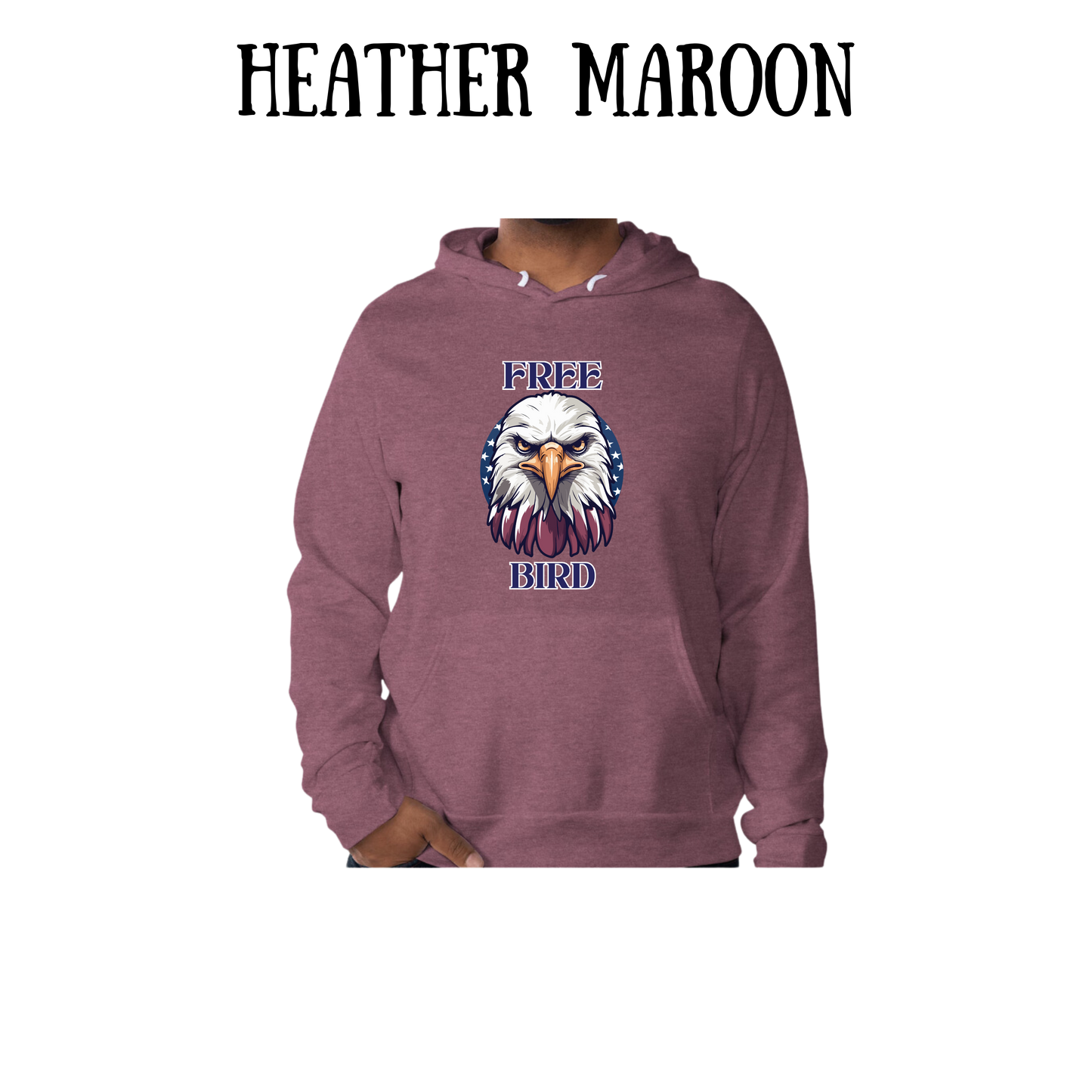 PP - Free Bird - Sponge Fleece Hoodie - Assorted Colors